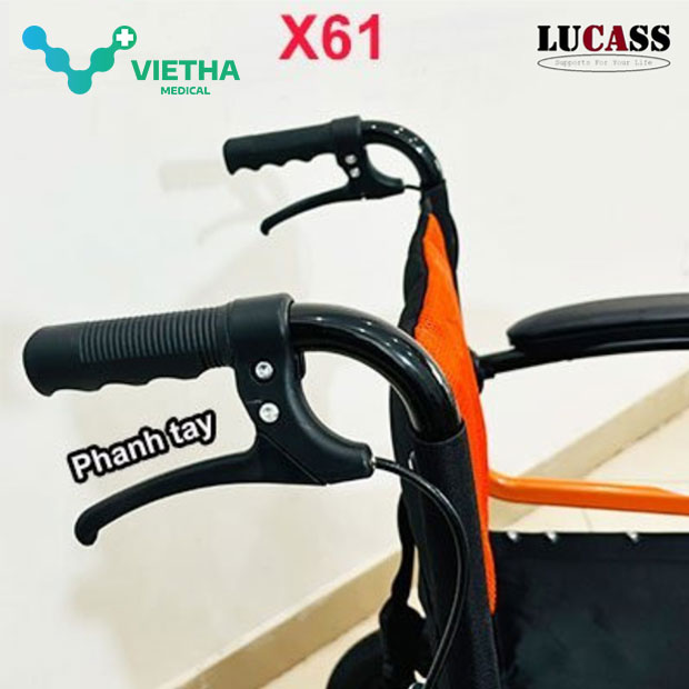 Xe Lăn Lucass X61 Bánh Nhỏ