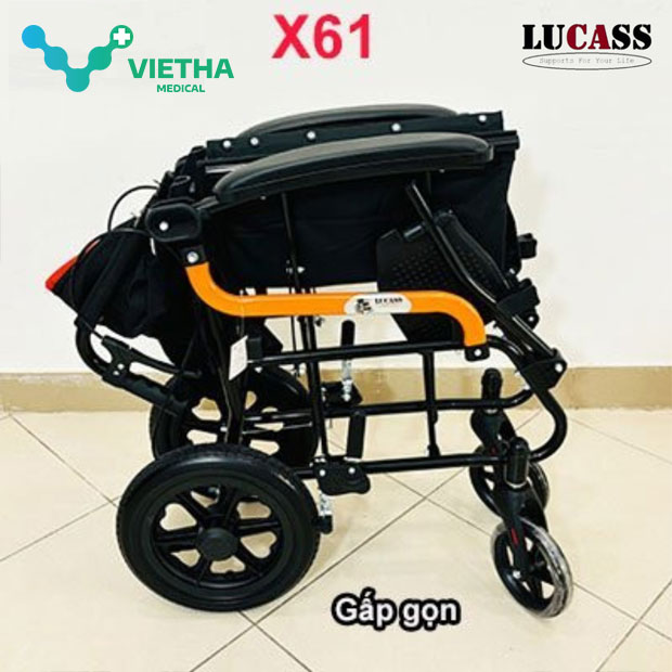 Xe Lăn Lucass X61 Bánh Nhỏ