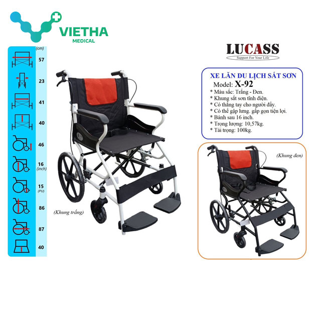 Xe Lăn Lucass X92