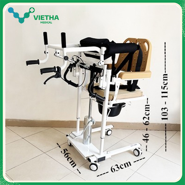 Xe Nâng Hạ Bệnh Nhân Lucass H70 – Giải Pháp Di Chuyển & Phục Hồi Chức Năng Tại Nhà