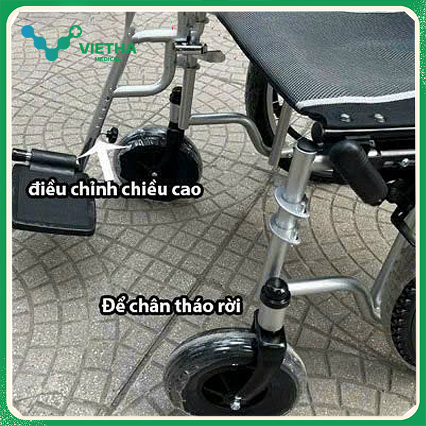 Xe Lăn Bánh Hơi Lucass X64L