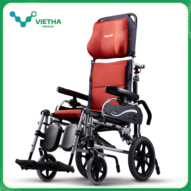 Xe lăn ngả nằm cao cấp Karma KM5001