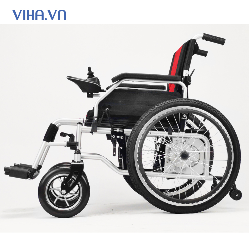 Xe lăn điện 2 trong 1 Color 180C Plus ( lăn điện và lăn tay)