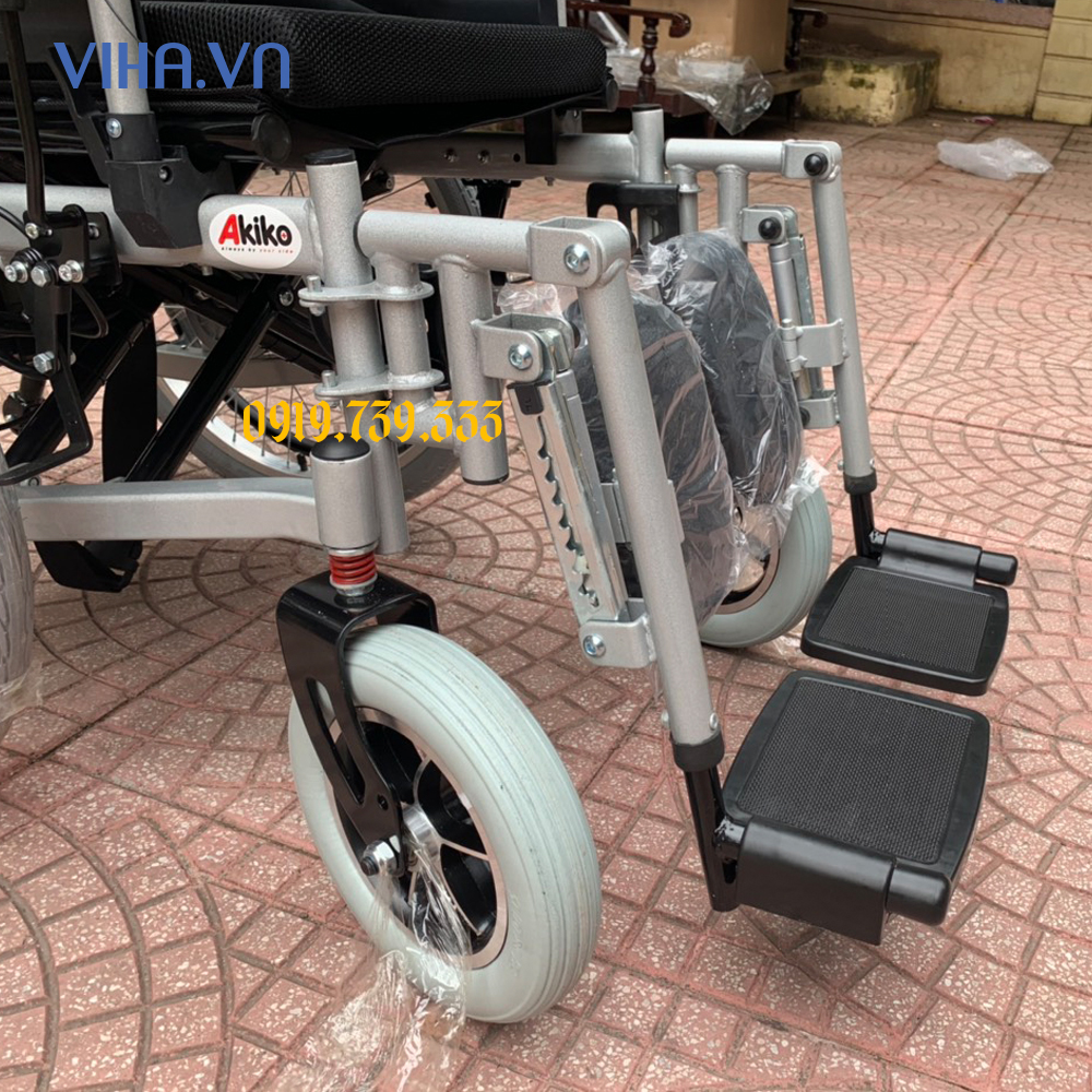 Xe lăn điện Akiko A99 Xe lăn điện cao cấp ngả nằm