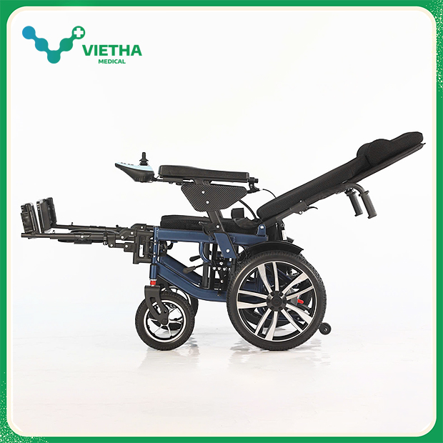 Xe Lăn Ngả Nằm Điều Khiển Điện GBM-503