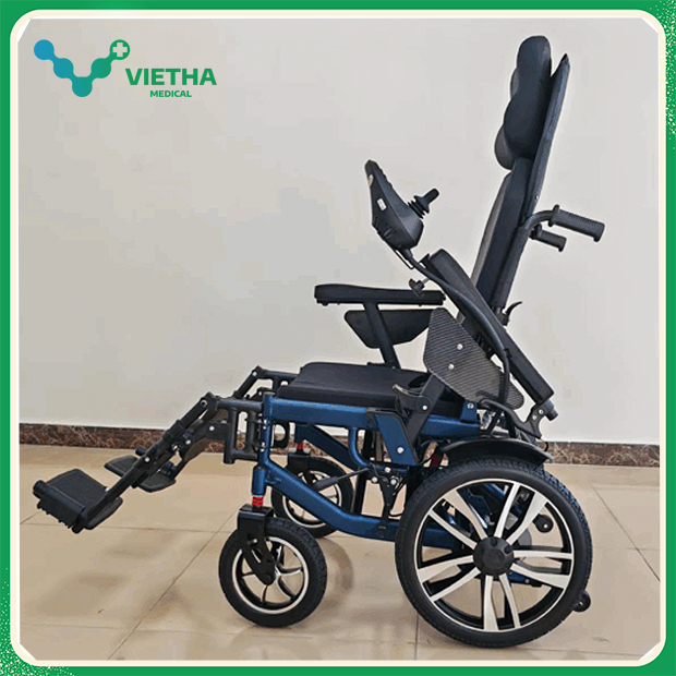 Xe Lăn Ngả Nằm Điều Khiển Điện GBM-503