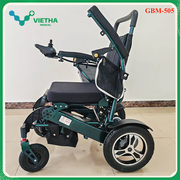 XE LĂN ĐIỀU KHIỂN ĐIỆN KHUNG NHÔM GBM-505