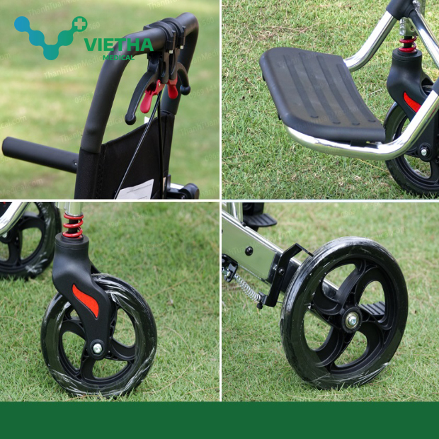 Xe Lăn Du Lịch Lucass X69 - Xe Đẩy Tay Bánh Nhỏ Cao Cấp