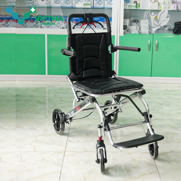 Xe Lăn Du Lịch Lucass X69 - Xe Đẩy Tay Bánh Nhỏ Cao Cấp