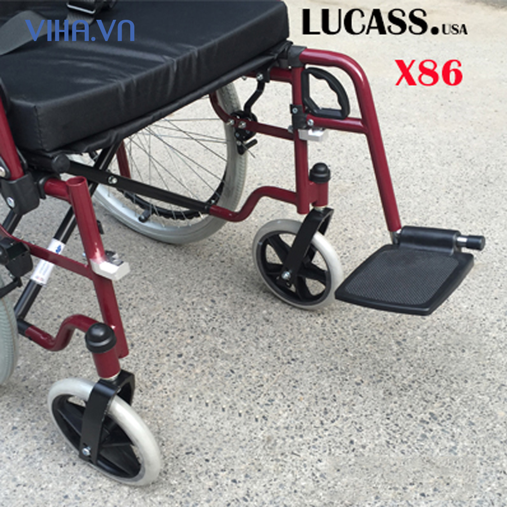 Xe Lăn Lucass X86- xe lăn hợp kim nhôm