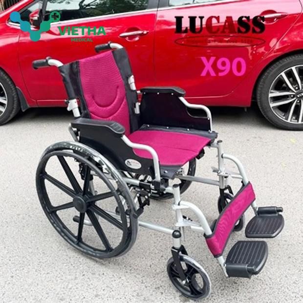 Xe lăn vành đúc Lucass X90
