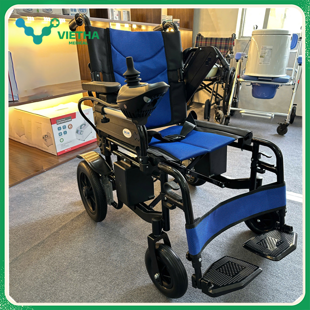 Xe lăn điện OROMI XLD-19S – Gấp gọn, nhẹ, tiện lợi cho người già & người khuyết tật