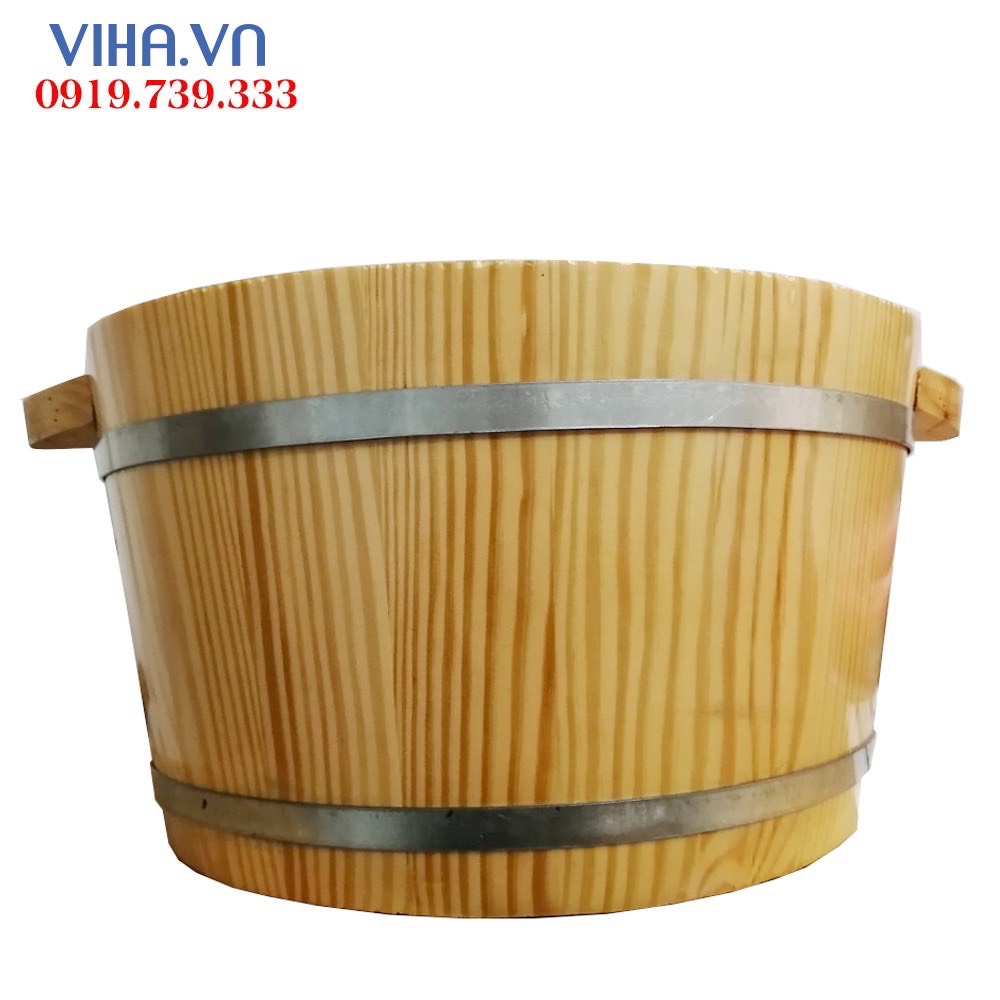 Chậu Ngâm Chân Bằng Gỗ Thông Nhật - Bồn Gỗ Ngâm Chân