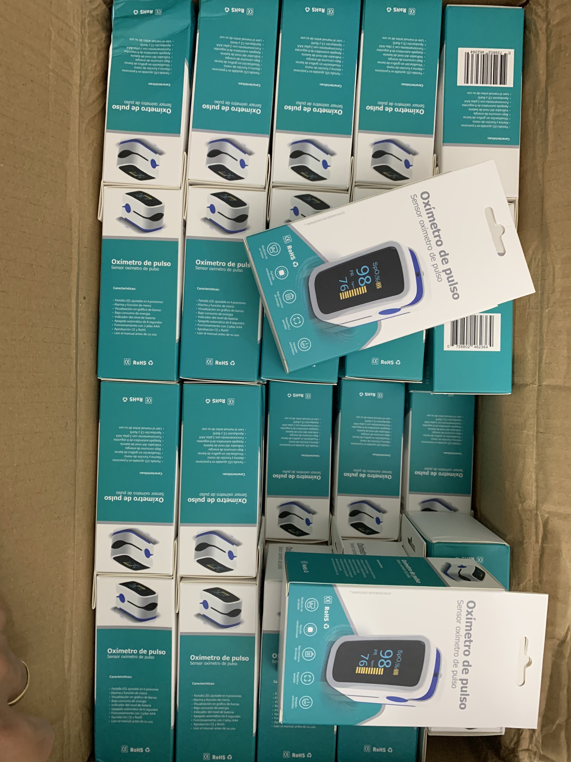 Máy đo nồng độ oxy trong máu Oximetro CY901