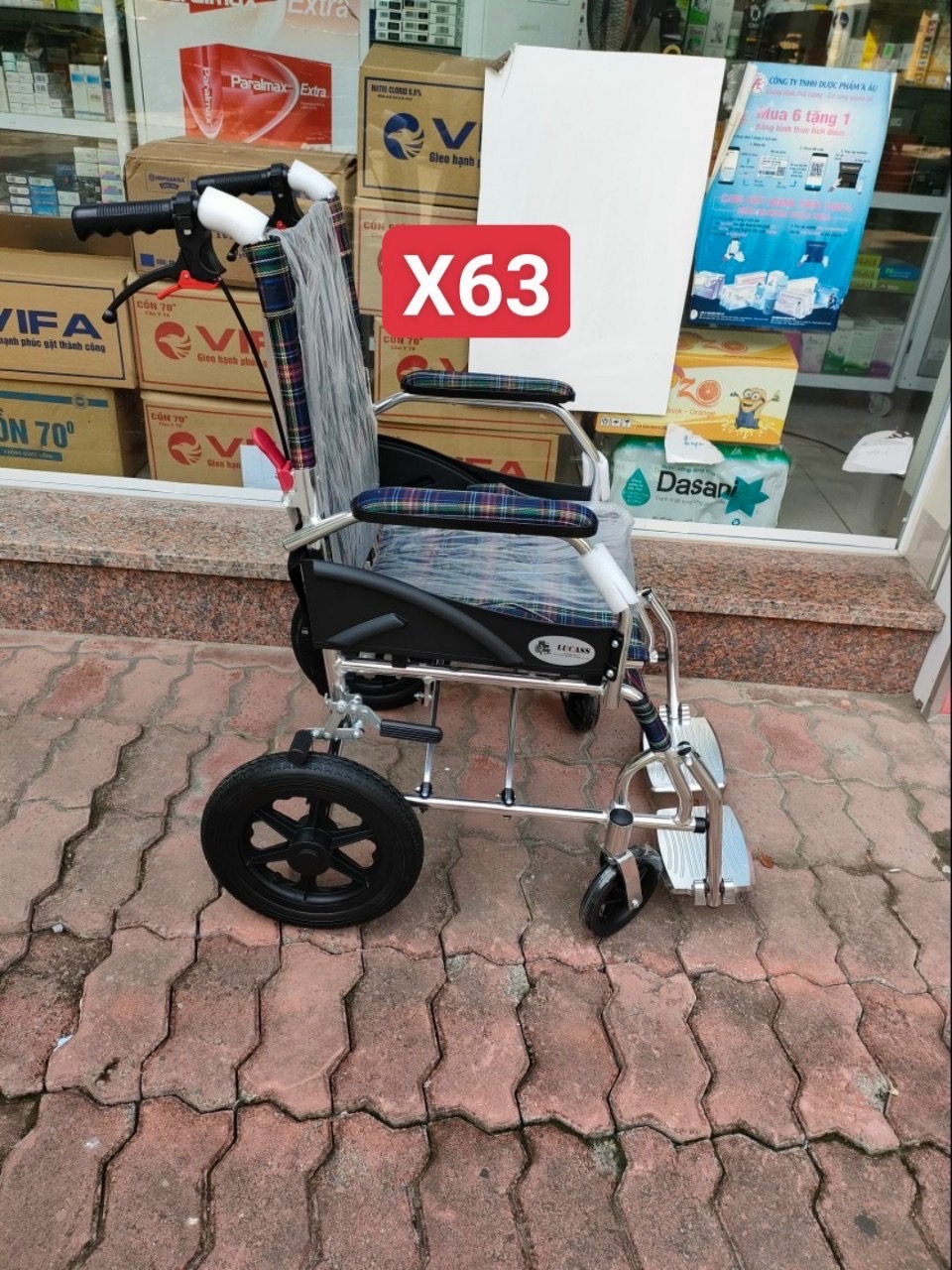 Xe Lăn Tay Cao Cấp Lucass X63