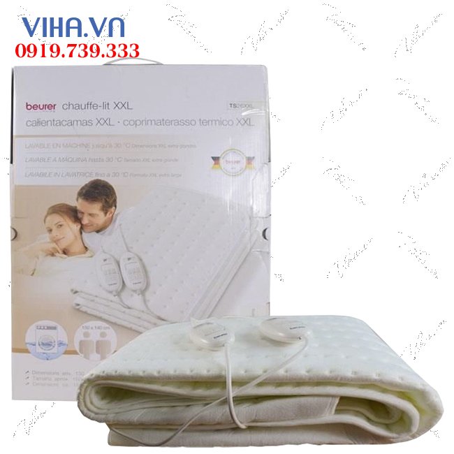 Đệm Điện Đôi Đa năng Beurer TS26 ( 150*140)  hàng chính hãng