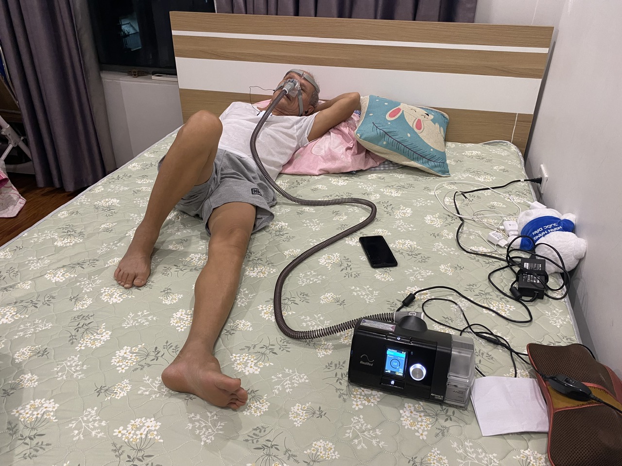 Cho thuê máy trợ thở BiPAP, CPAP Lắp đặt tại nhà tốt nhất Hà Nội