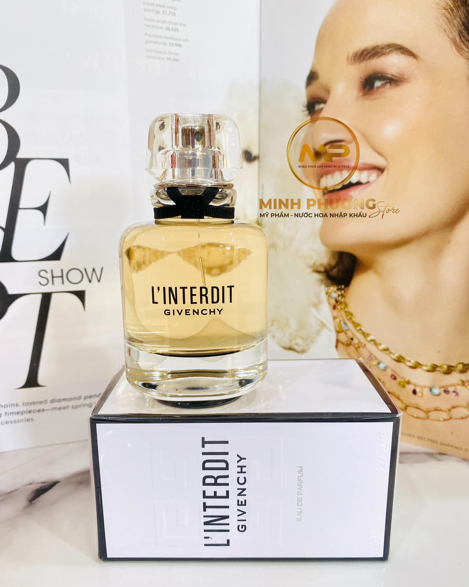Nước Hoa Nữ Givenchy L'Interdit Eau De Perfum 80ml | Mỹ phẩm Minh Phương  Store Sóc Trăng