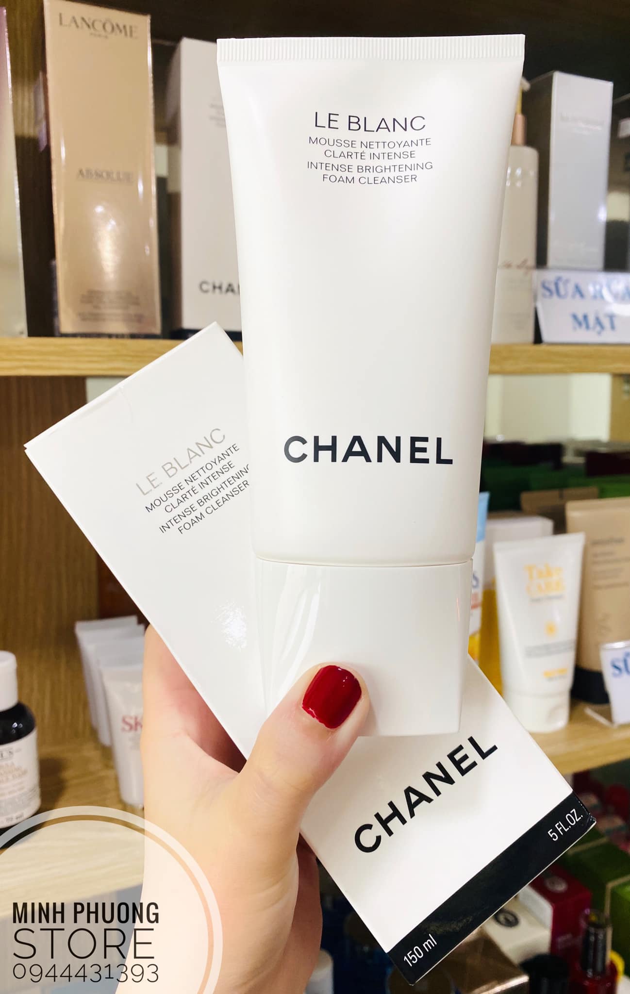 Sữa Rửa Mặt Chanel Le Blanc | Mỹ phẩm Minh Phương Store Sóc Trăng Sữa Rửa Mặt Chanel Le Blanc | Mỹ phẩm Minh Phương Store Sóc Trăng