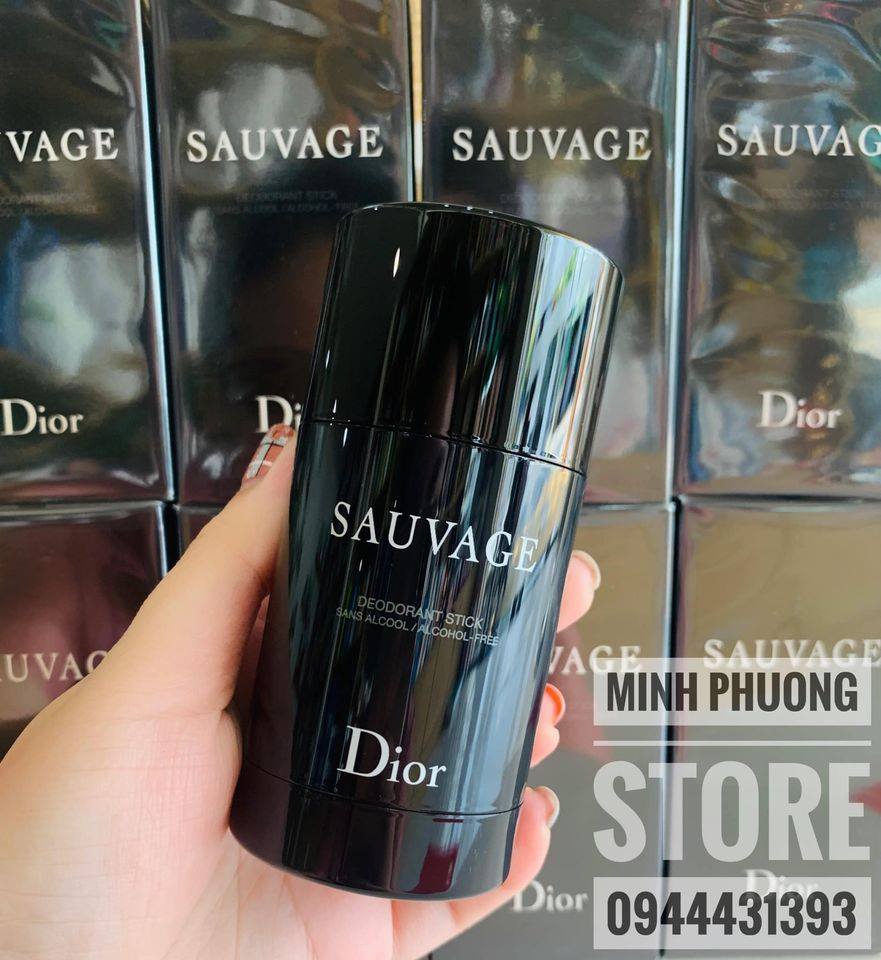 Lăn Nách khử mùi Dior Sauvage Deodorant Stick 75g Sakurashop VN #40 Lăn Nách khử mùi Dior Sauvage Deodorant Stick 75g Sakurashop VN