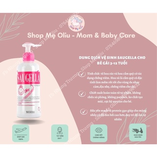 DUNG DỊCH VỆ SINH BÉ GÁI SAUGELLA