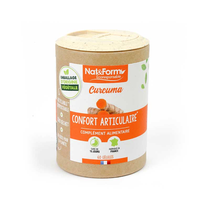 Tinh bột nghệ hữu cơ NAT&FORM PHÁP