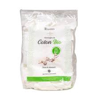 Bông đa năng hữu cơ Soineo Rectangles ( tẩy trang, bông lau vệ sinh ) 180 miếng