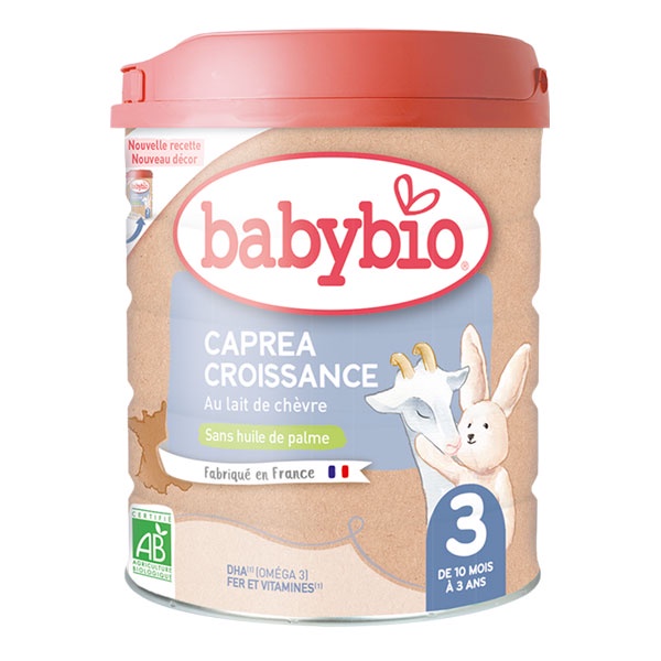 Sữa Babybio dê nguyên kem hữu cơ số 1, 2, 3
