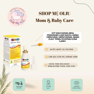 Dung dịch xịt mũi, họng Pediakid cho bé dung tích 20ml