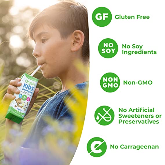 Sữa nước Protein hữu cơ Orgain Kids Protein