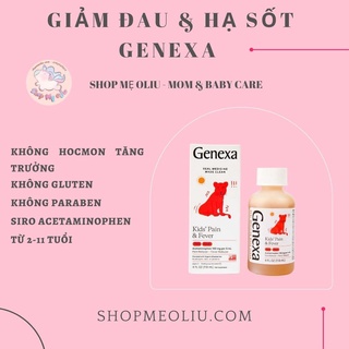 Siro Genexa Kid's Pain Fever 118ml cho trẻ từ 2 tuổi