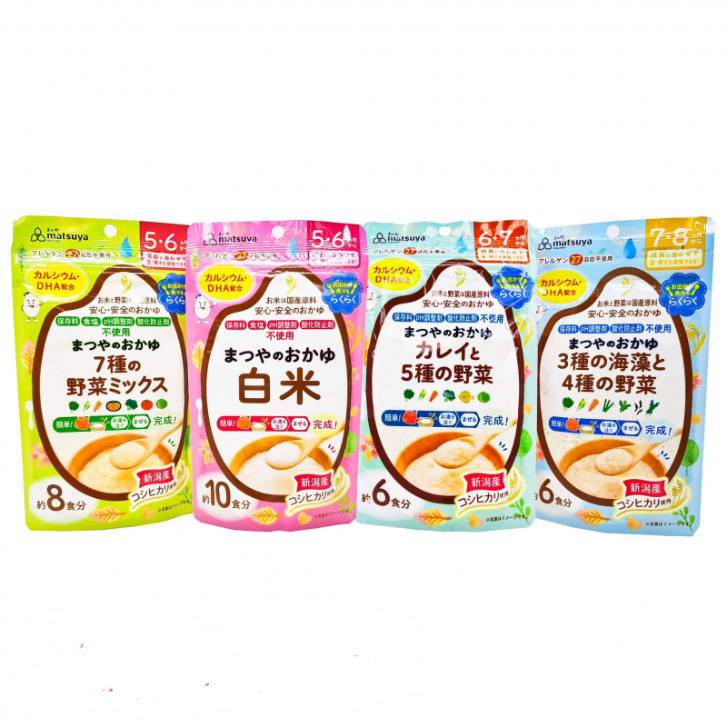 Bột ăn dặm Nhật Bản cho bé từ 6 tháng tuổi