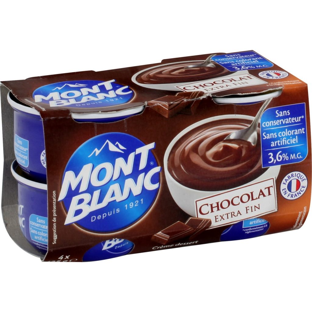 Váng sữa Mont blanc Pháp cao cấp cho bé
