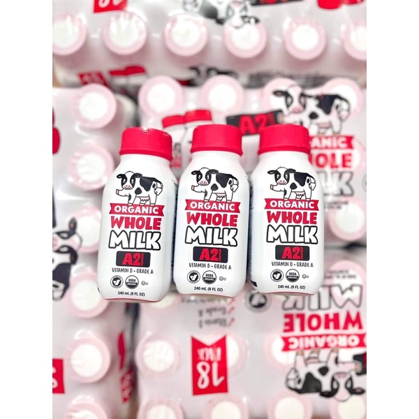 SỮA TƯƠI A2 Organic Whole Milk