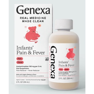 Siro Genexa Infants'Pain Fever 59ml cho trẻ từ 2 tuổi