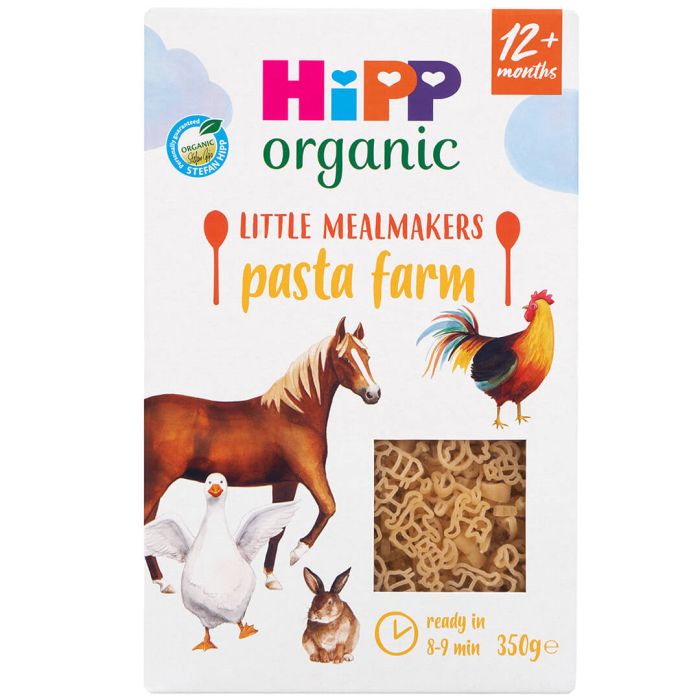 Nui ăn dặm Hipp Organic hữu cơ hình thú cho bé từ 12 tháng tuổi 350g
