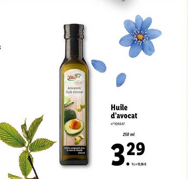 Dầu bơ VitaD'or ép lạnh nguyên chất 250ml