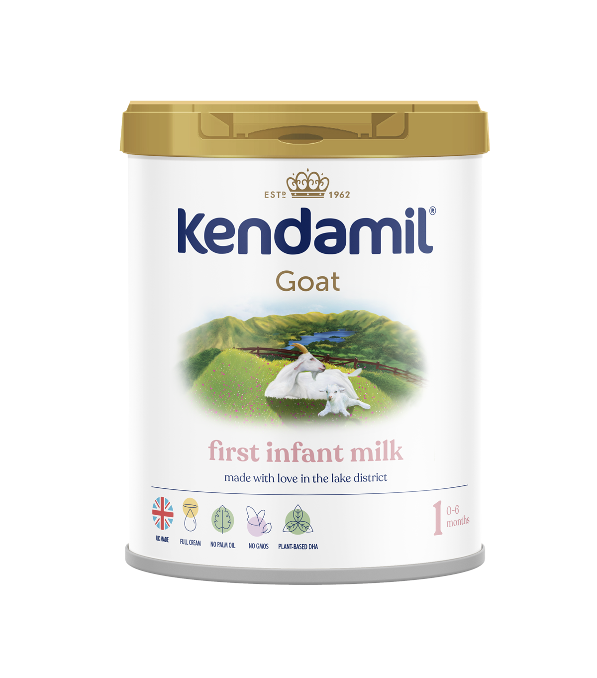 Sữa Kendamil Dê đạm A2 Hộp 800g