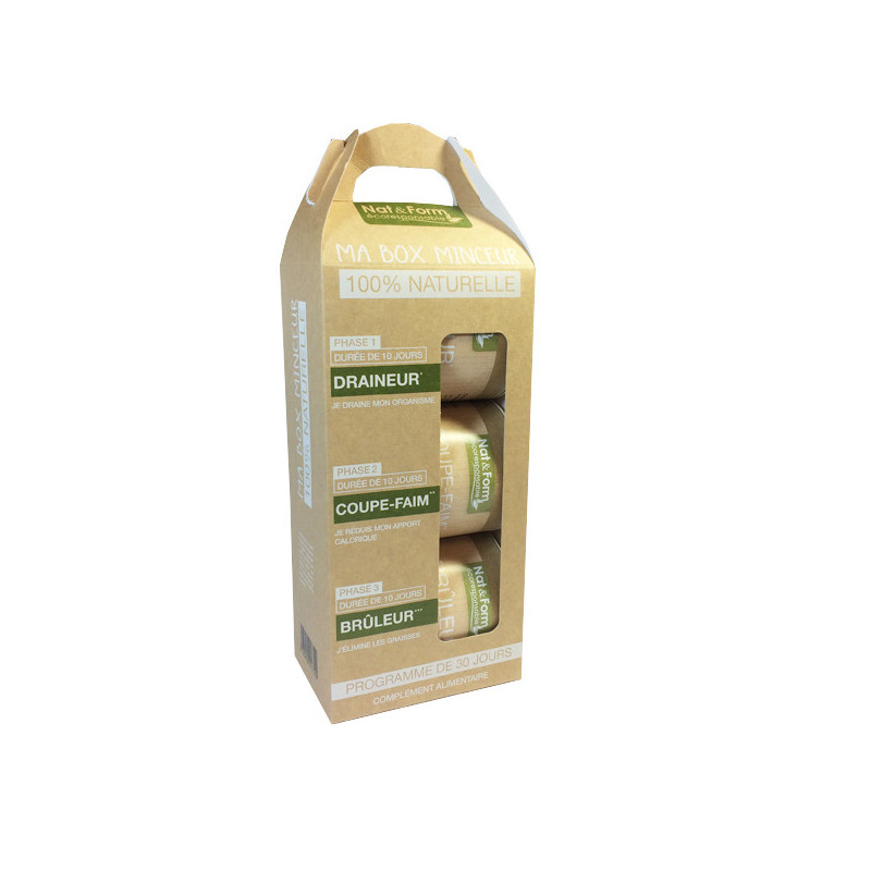 Viên uống giảm cân 100% thiên nhiên Ma Box Minceur Nat & Form (1 set 3 hộp)