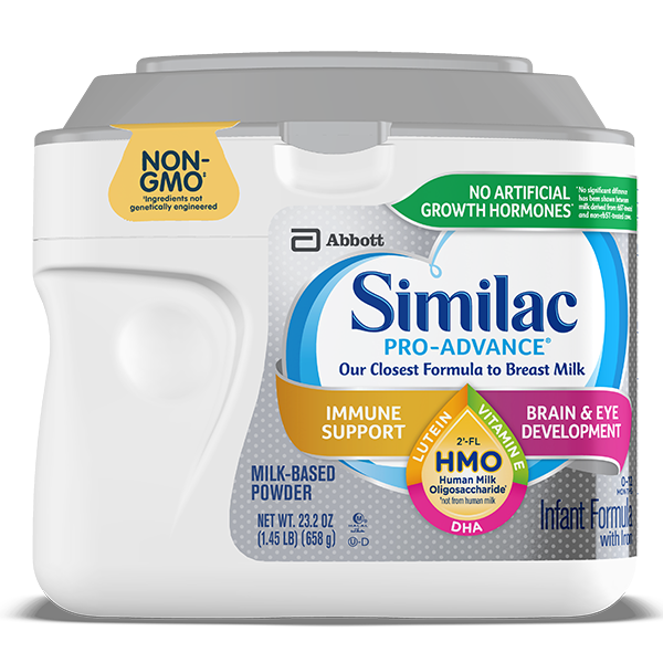 Sữa Similac Pro Advance Non GMO - HMO 658 g (XÁM)