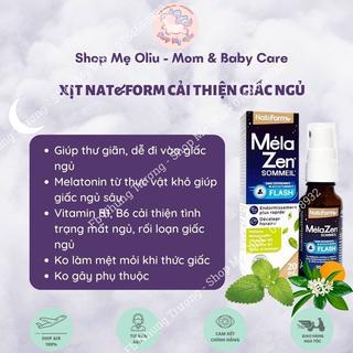 Xịt thảo dược Nat & Form giúp thư giãn, dễ đi vào giấc ngủ