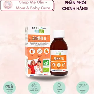 Siro ngủ ngon Granions Kid Bio Sommeil 125ml cho bé