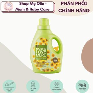[CHÍNH HÃNG] Nước giặt Nature Love Mere hương Hoa cúc chai 1.8L/ túi 1.3L