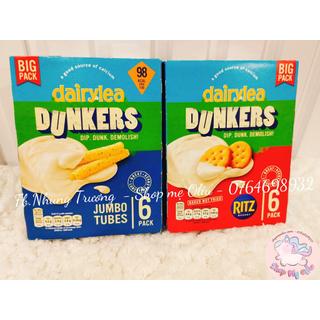 Bánh que/Bánh quy Ritz chấm phomai kem Dairylea 6 thanh