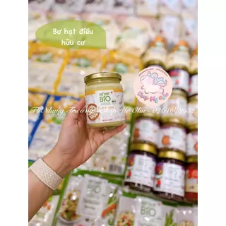 Bơ hạt điều hữu cơ, thuần chay Enerbio 250g, ener BiO Cashewmus