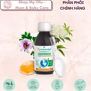 Siro Puressentiel thảo dược làm dịu ho, long đờm, hỗ trợ miễn dịch cho bé từ 3 tuổi Sirop Adoucissant Respiratoire