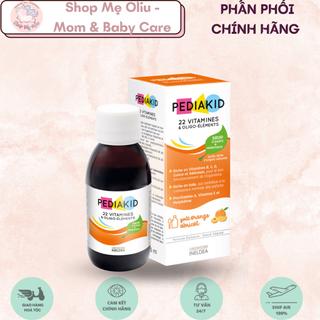 Siro Pediakid vitamin tổng hợp 22 loại 22 VITAMINES ET OLIGO-ÉLÉMENTS Pediakid