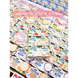 Sữa chua hữu cơ France Bebe Bio cho bé từ 6 tháng (4 x 100g)