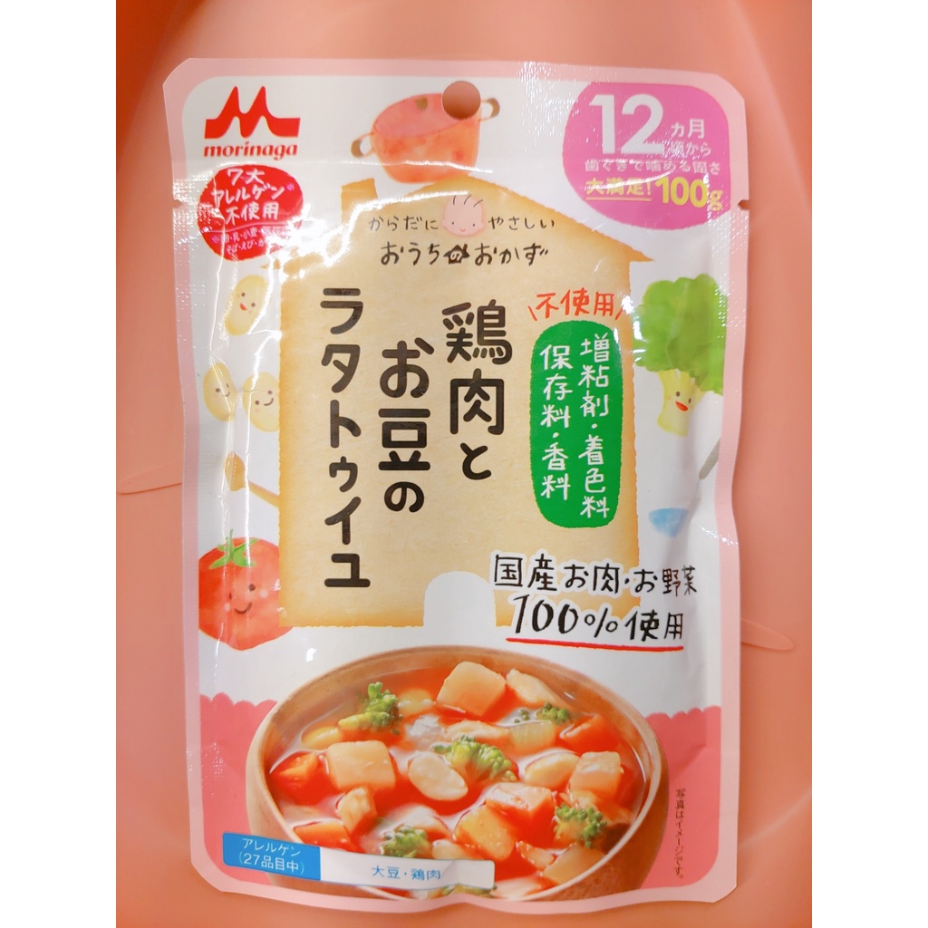 Cháo / Súp Morinaga Nhật Bản cho bé từ 12 tháng tuổi túi 100g