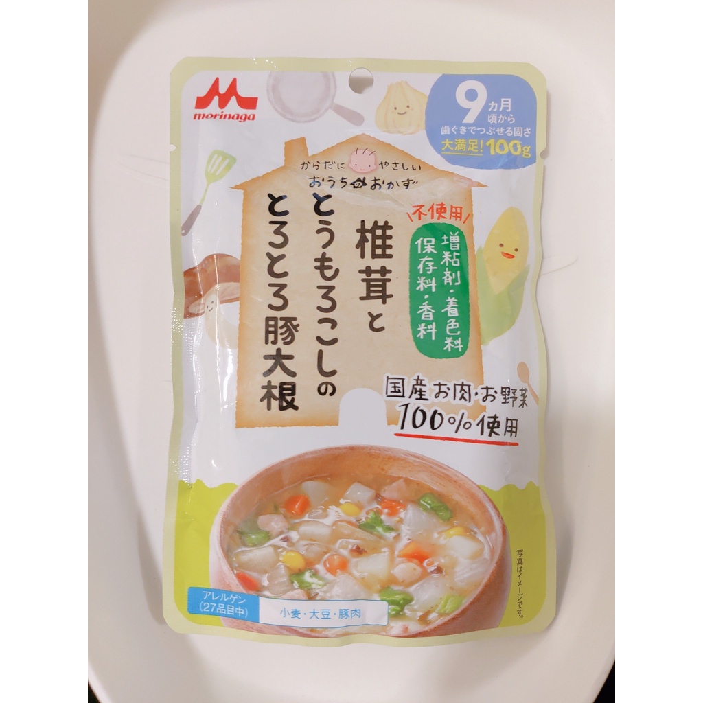 Cháo / Súp Morinaga Nhật Bản cho bé từ 9 tháng tuổi túi 100g